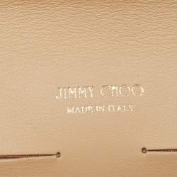 Pre Owned Jimmy Choo Multicolor Glitter Riane Chain Clutch 