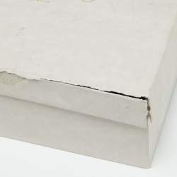 Pre Owned Jimmy Choo Black Leather Lamba Cube Studded T-Strap Sandals Size 40