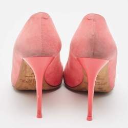 Jimmy Choo Pink Suede Avril Pumps Size 37