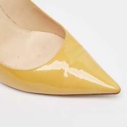 Jimmy Choo Yellow Patent Leather Abel Pumps Size 39