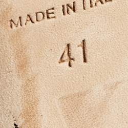 مملوكة مسبقًا Jimmy Choo Purple Suede Ankle Strap Sandals Size 41