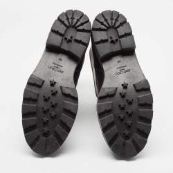 Pre Owned Jimmy Choo Black Rubber Rain Boots Size 40