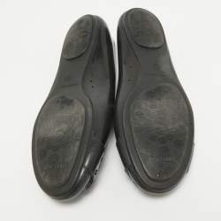 Jimmy Choo Black Rubber Ballet Flats Size 40