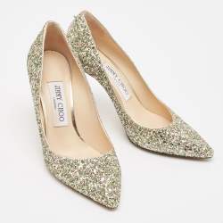 Jimmy Choo Multicolor Glitter Romy Pumps Size 36