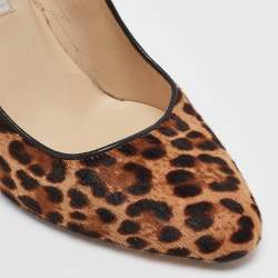 Jimmy Choo Brown Calf Hair Romy Pumps Size 41