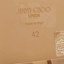 Jimmy Choo Brown Suede Clayton Chelsea Boots Size 42