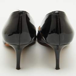 مملوكة مسبقًا Jimmy Choo Black Patent Leather Pumps Size 39