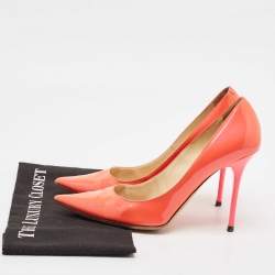 Jimmy Choo Pink Patent Leather Abel Pumps Size 39