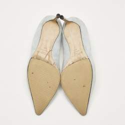 Jimmy Choo Blue Suede Love Pumps Size 39