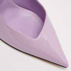 Jimmy Choo Lavender Patent Leather Talura Pumps Size 37