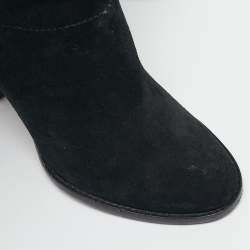 Jimmy Choo Black Suede Ankle Boots Size 36