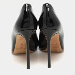 Jimmy Choo Black Patent Leather Romy Pumps Size 42