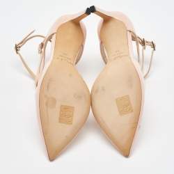 Jimmy Choo Light Pink Patent Leather Lancer Pumps Size 36