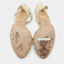 Pre Owned Jimmy Choo Gold Leather Criss Cross Strappy Sandals 39