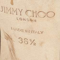 Pre Owned Jimmy Choo Beige Suede Romy Pumps Size 36.5