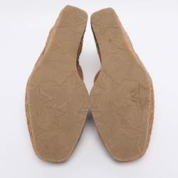 مملوكة مسبقًا Jimmy Choo Brown Suede Mules Size 38