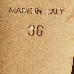 Pre Owned Jimmy Choo Burgundy Velvet Mari Lace Up Pumps Size 36