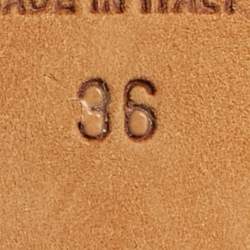 Pre Owned Jimmy Choo Size 36 Multicolor Floral Print Canvas Bow Peep Toe Pumps