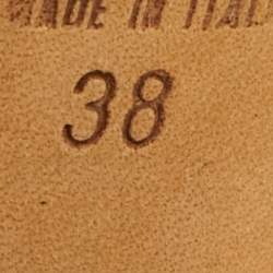 مملوكة مسبقًا Jimmy Choo Thistle Size 38 Black Gold Leather and Python Leather Ankle Strap Sandals