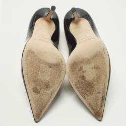 مملوكة مسبقًا Jimmy Choo Love Size 37 Black Patent Leather Pumps