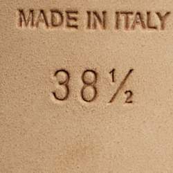 Pre Owned Jimmy Choo Maelie Size 38.5 Black Suede Slide Sandals