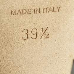 Pre Owned Jimmy Choo Antia Size 39.5 Black Leather Ankle Strap Sandals