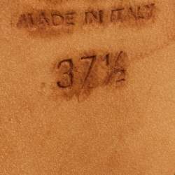 Pre Owned Jimmy Choo Louise Size 37.5 Multicolor Python Leather Criss Cross Ankle Strap Sandals