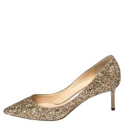 Jimmy choo discount romy 60 gold