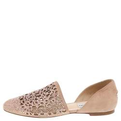 Jimmy choo discount globe glitter flat