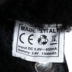 Pre Owned Jimmy Choo White Patent and Leather Lace-Up Ankle Heated Boots Size 40