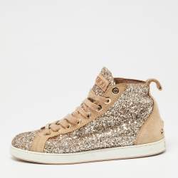 Jimmy choo colt hot sale high top trainers