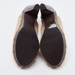Jimmy Choo Beige Suede Studded Mules Size 37.5