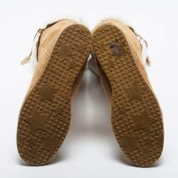 مملوكة مسبقًا Jimmy Choo Brown Suede Midcalf Boots Size 37.5