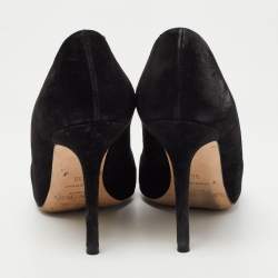 Pre Owned Jimmy Choo Black Suede Romy Pumps Size 36