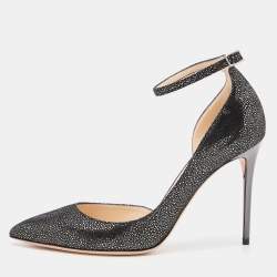 Jimmy choo lucy discount 100 velvet pumps