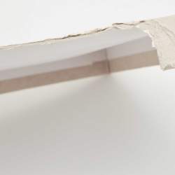 Pre Owned Jimmy Choo Pink/Silver Coarse Glitter Romy Pointed Toe Pumps Size 39.5