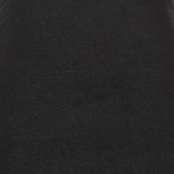 Pre Owned Jimmy Choo For H&M Black Leather Thigh High Boots Size 37