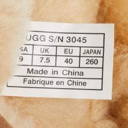 Pre Owned Jimmy Choo Brown Suede Midcalf Boots Size 40