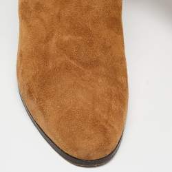 Jimmy Choo Tan Suede Ankle Length Booties Size 40.5