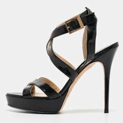 Jimmy choo discount vamp black