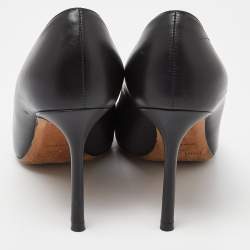 Pre Owned Jmmy Choo Black Romy Pointed Toe Pumps Size 37