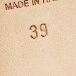 Pre Owned Jimmy Choo Black Glitter Logan Pointed Toe Pumps Size 39