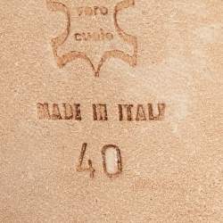 Pre Owned Jimmy  Choo Black Leather Midcalf B0ots Size 40 