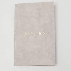 مملوكة مسبقًا Jimmy Choo Metallic Foil Leather Houry D'orsay Pointed Toe Pumps Size 39