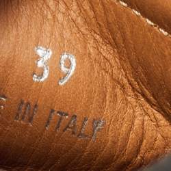 Pre Owned Jimmy Choo Black/Silver Coarse Glitter and Leather Low Top Sneakers Size 39