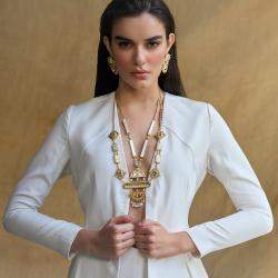 Aulerth x JJ Valaya Amelia Multi-Strand Necklace