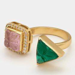 Aulerth x JJ Valaya Rumeli double-motif ring