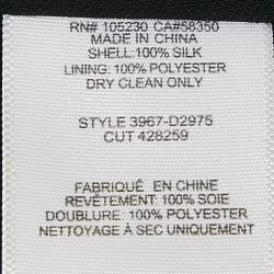 Joie Black/Multicolor Printed Silk Sleeveless Maxi Dress M