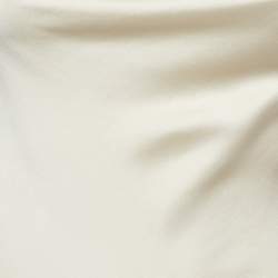Jonathan Simkhai Cream Satin Sleeveless Maxi Dress XS