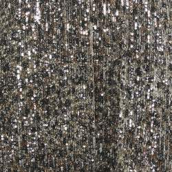 Jonathan Simkhai Brown Emmy Speckle Sequins Midi Dress XS